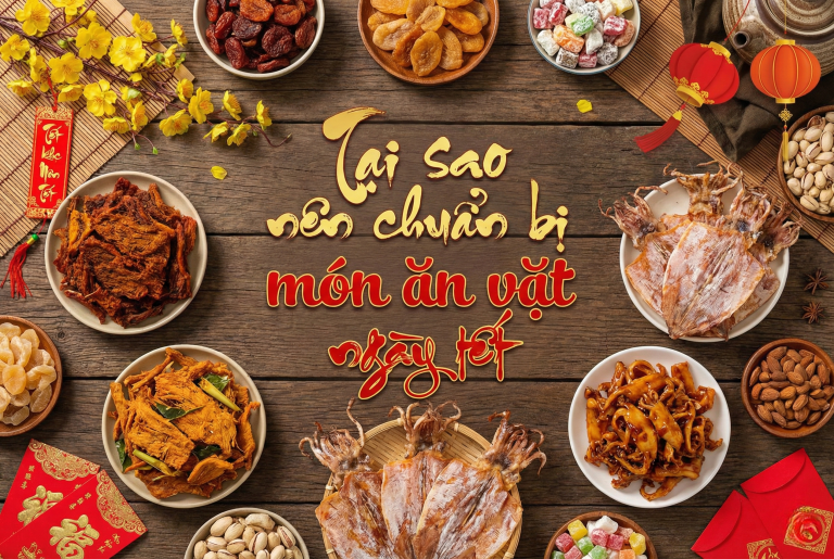 TOP 10 CÁC MÓN ĂN VẶT KHÔ NGÀY TẾT THƠM NGON CHO XUÂN BÍNH NGỌ